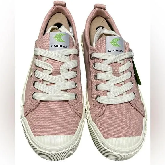 Product image for Cariuma OCA Low Rose Canvas Sneaker Size 6.5