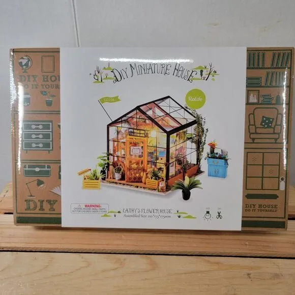 Product image for DIY Miniature House: Cathy's Flower House - SEALED