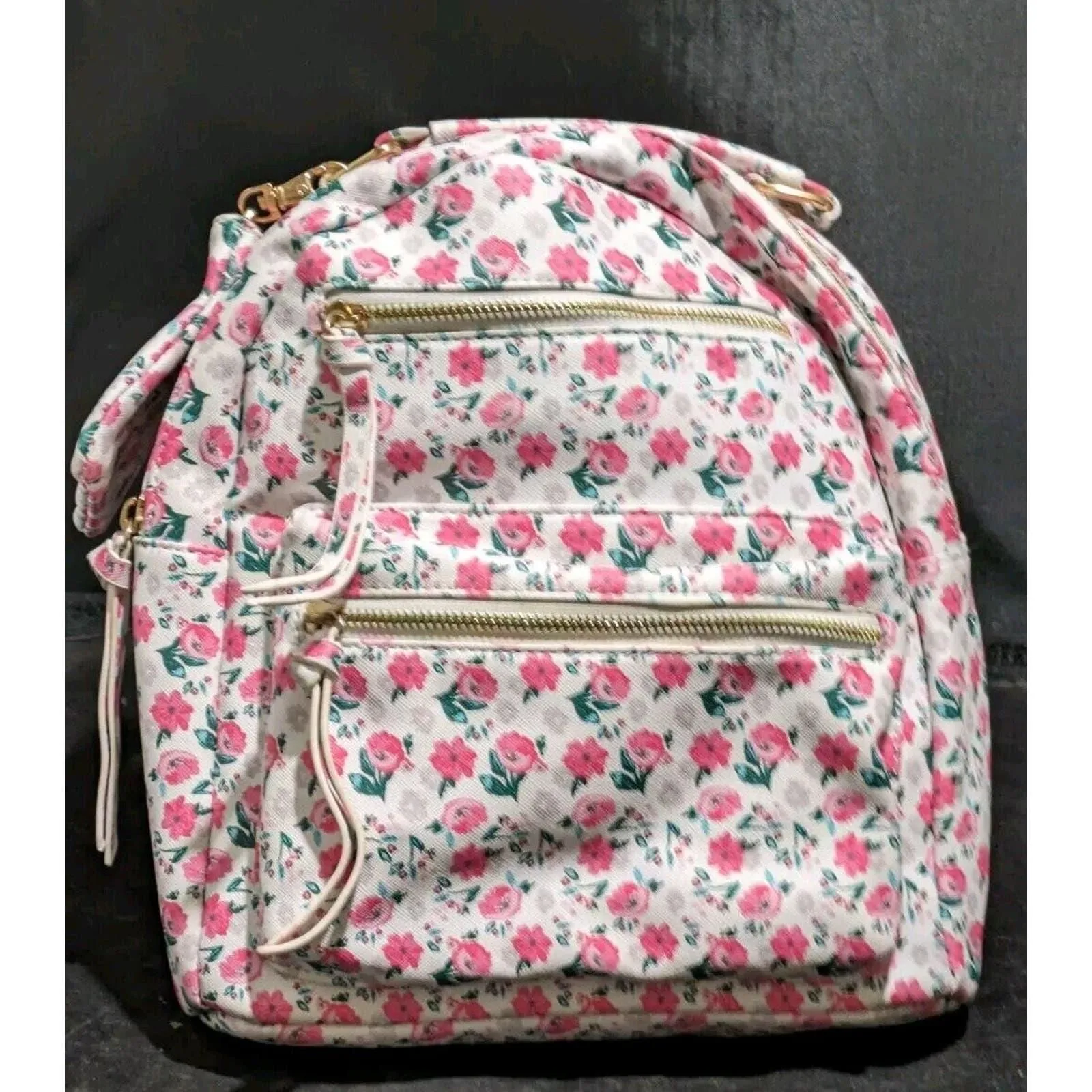 Product image for Under One Sky Serena Mini Backpack Floral 2 Pc Set NWOT