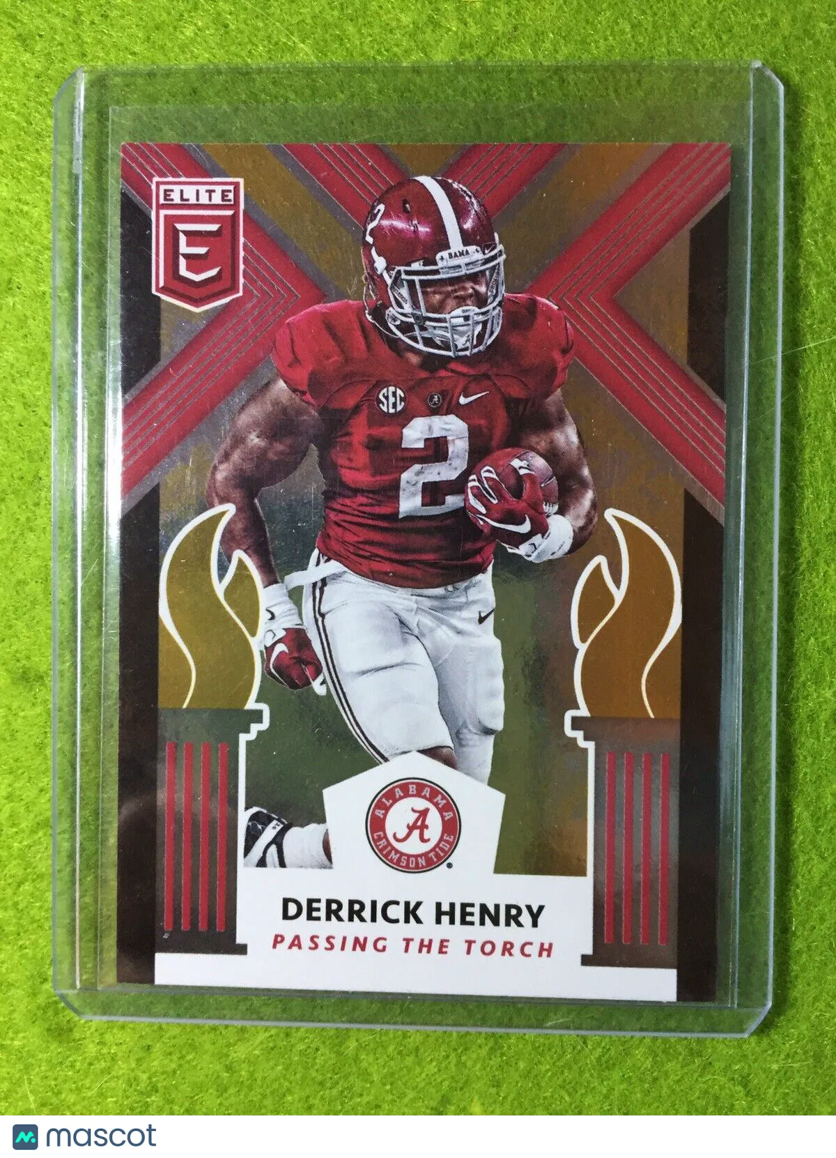 Product image for  DERRICK HENRY & ROOKIE CARD LAMAR JACKSON RC LOUISVILLE 2018 Elite TITANS