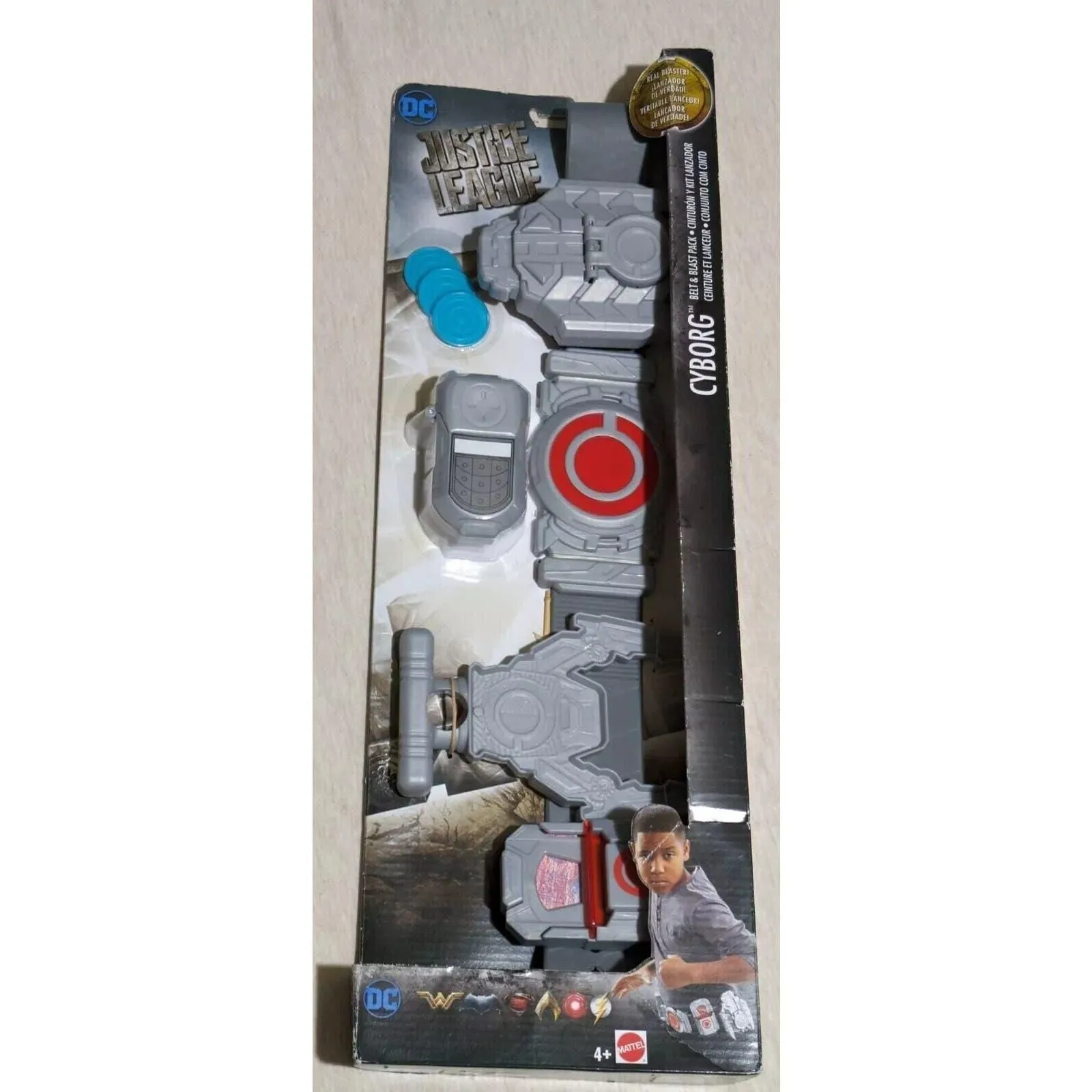 Product image for DC Justice League Batman Belt & Blast Pack Toy Costume BNIP