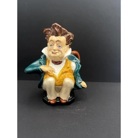 Product image for Burgess and Leigh Mr Pecksniff Toby Mug / Jug Burleighware, England VTG.