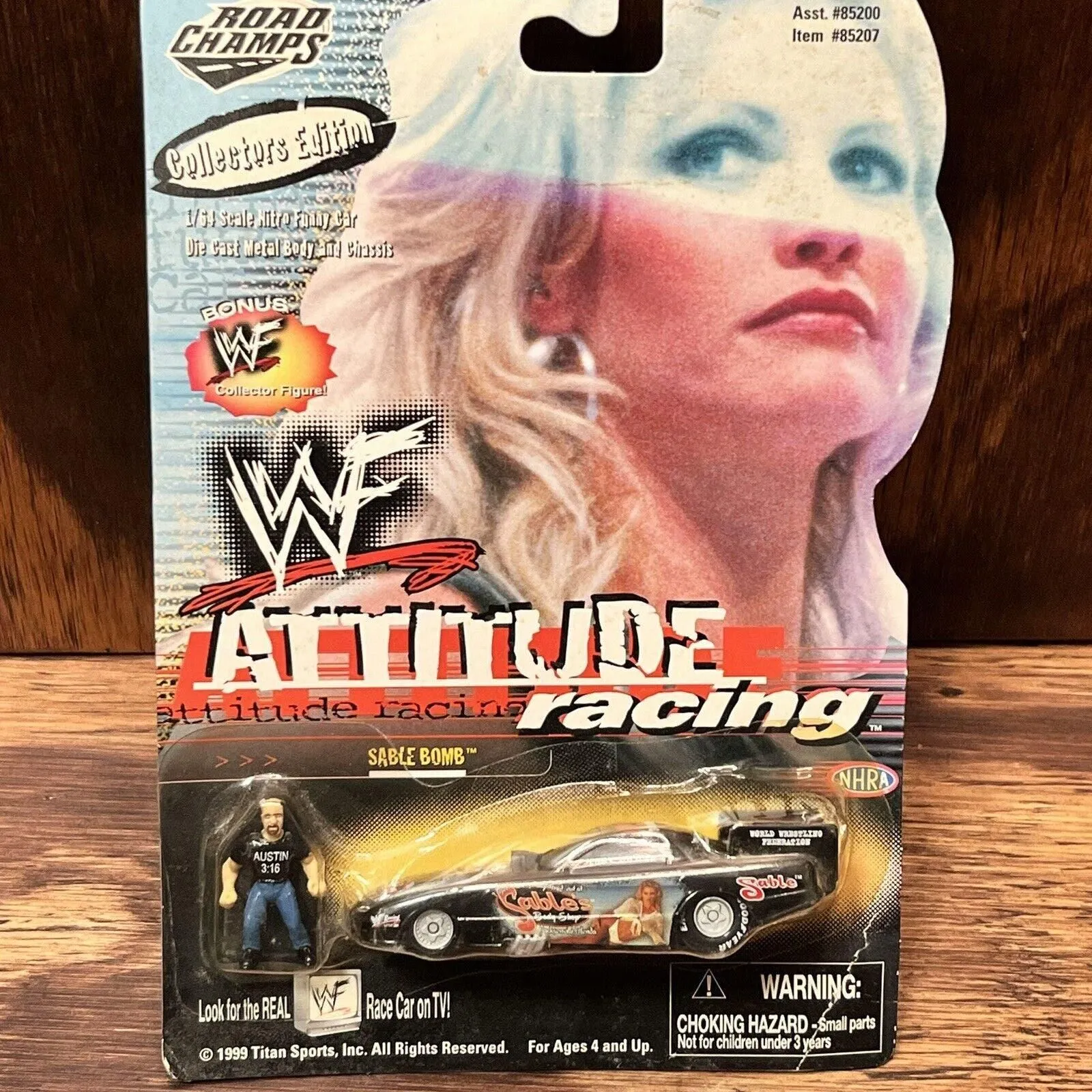Product image for SABLE : Wrestling WWF 1999 Pontiac Firebird - NHRA ROAD CHAMPS - STEVE AUSTIN.