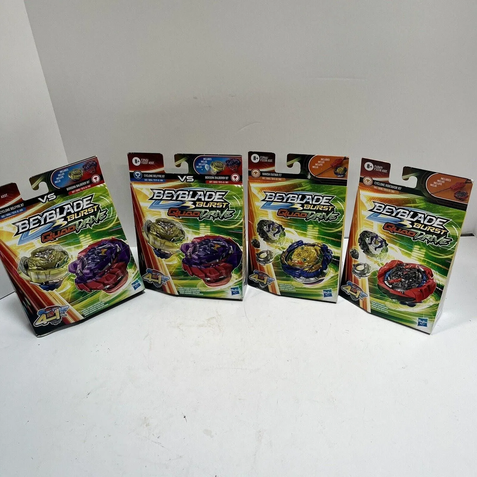 Product image for Lot of Hasbro Beyblade Burst Quad Drive