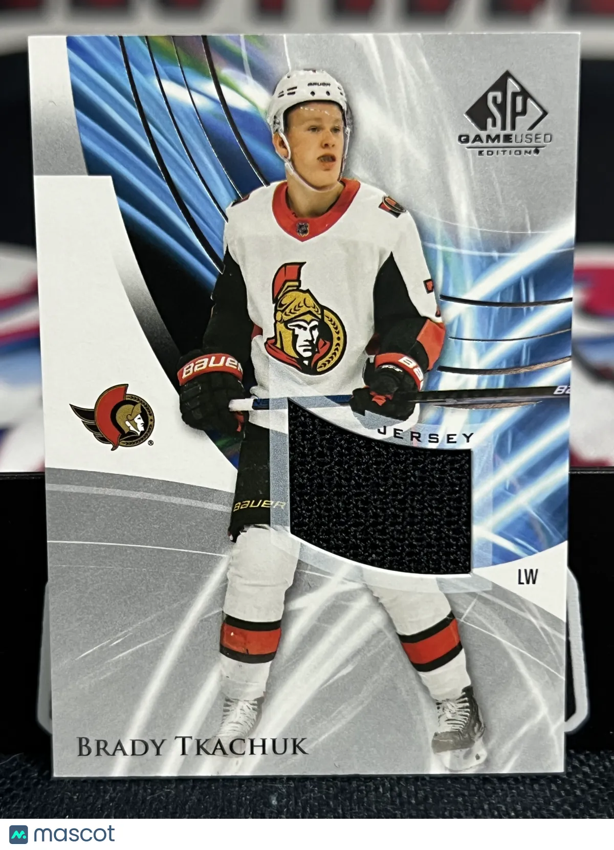 Product image for 2020-21 Upper Deck SP Game Used Brady Tkachuk #51 Patch
