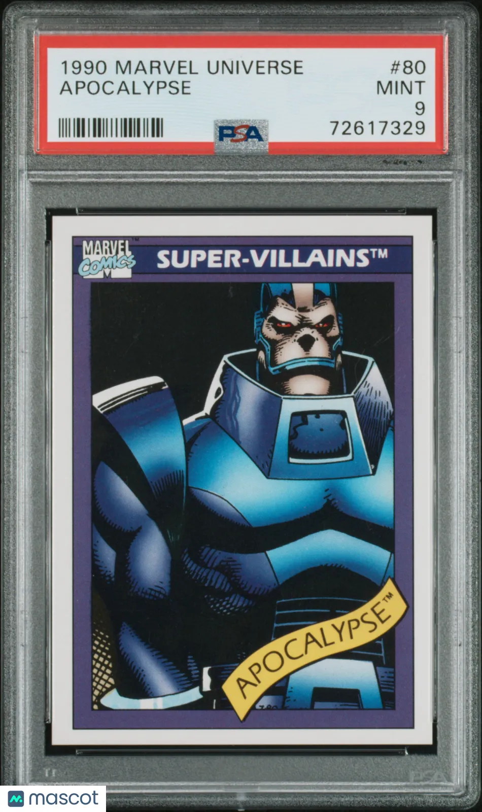 Product image for 1990 Marvel Apocalypse #80 PSA 9