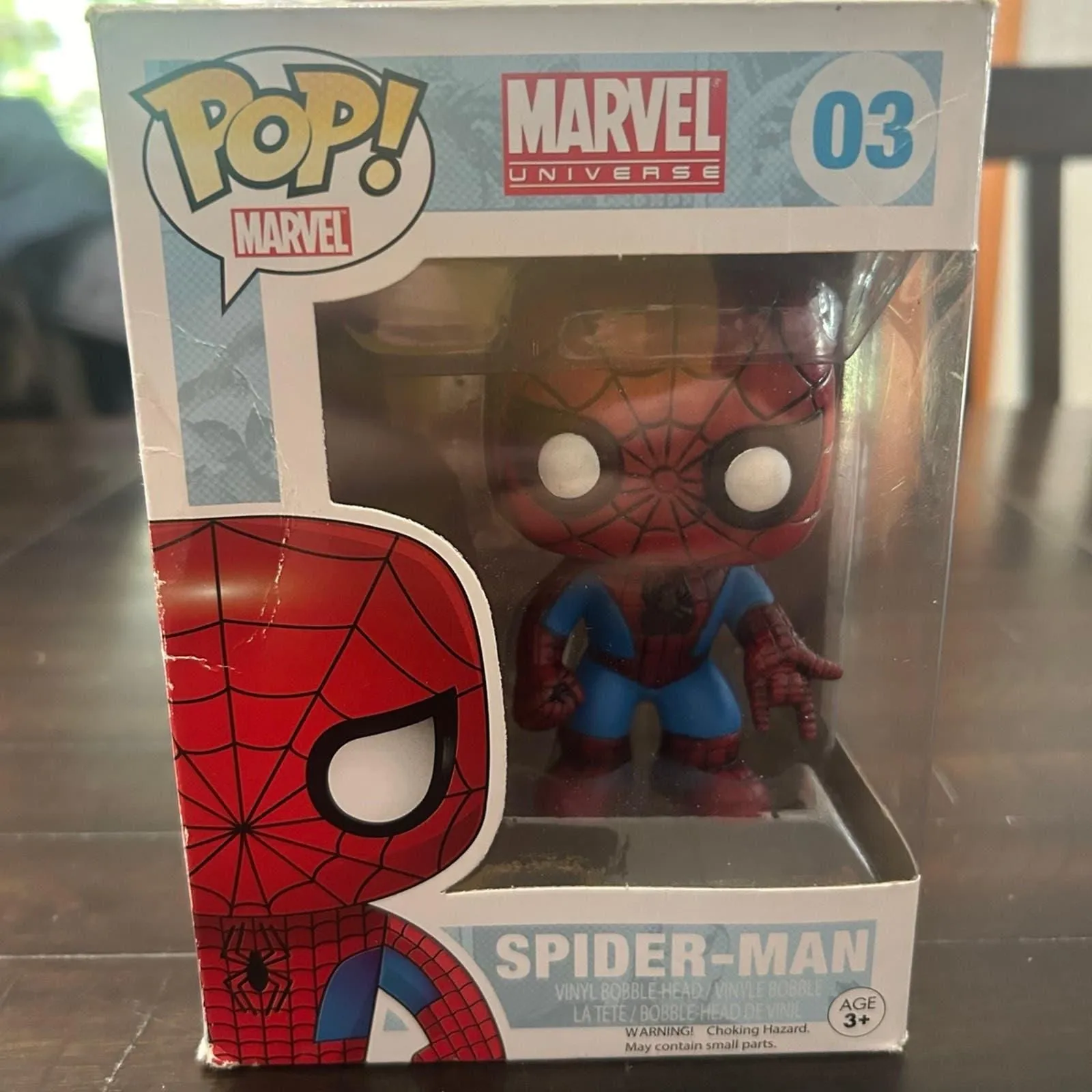 Product image for Spider-Man funko pop marvel universe 03