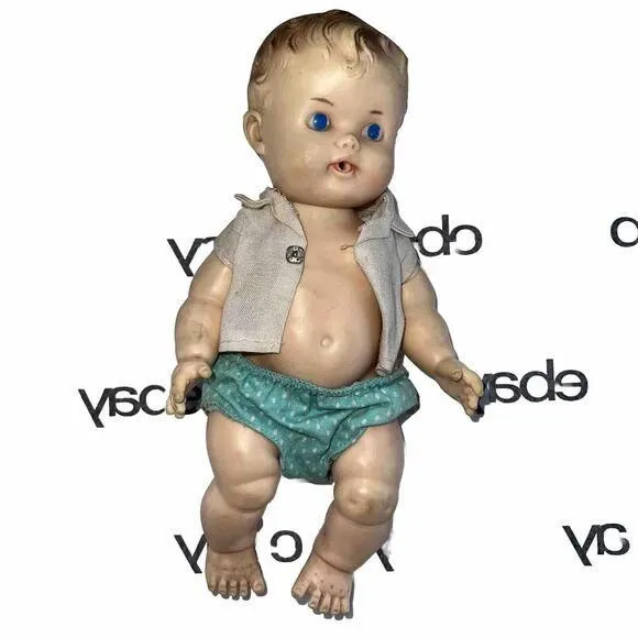 Product image for Ruth E Newton The Sun Rubber Co Vintage Doll 8” 1957 Drink & Wet