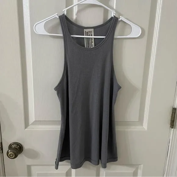 Product image for Free People Ribbed Tank Top XS Grey