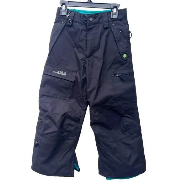 Product image for Burton Black girls cargo snowboard pants size small kids ski s