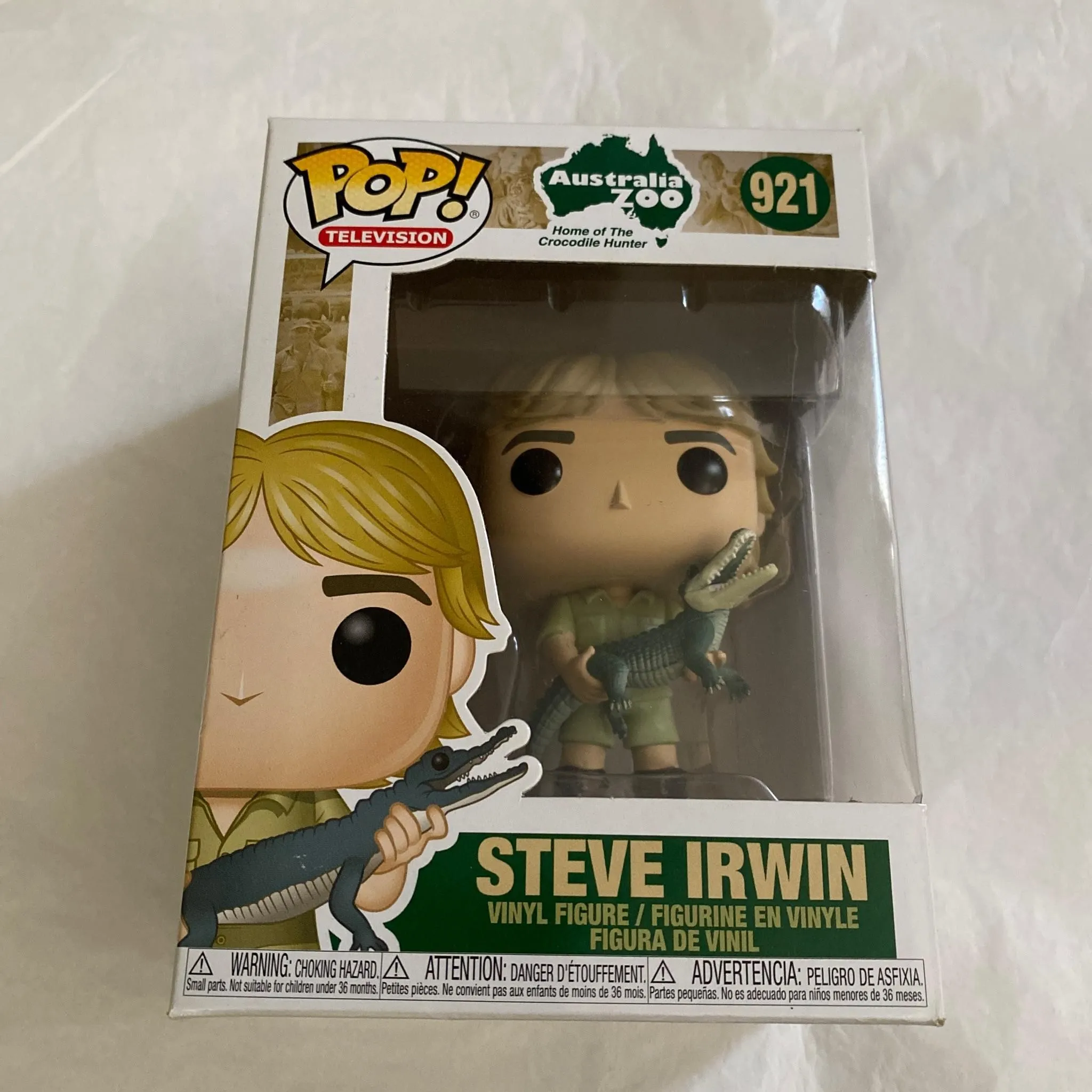 Product image for Steve Irwin (with Crocodile)