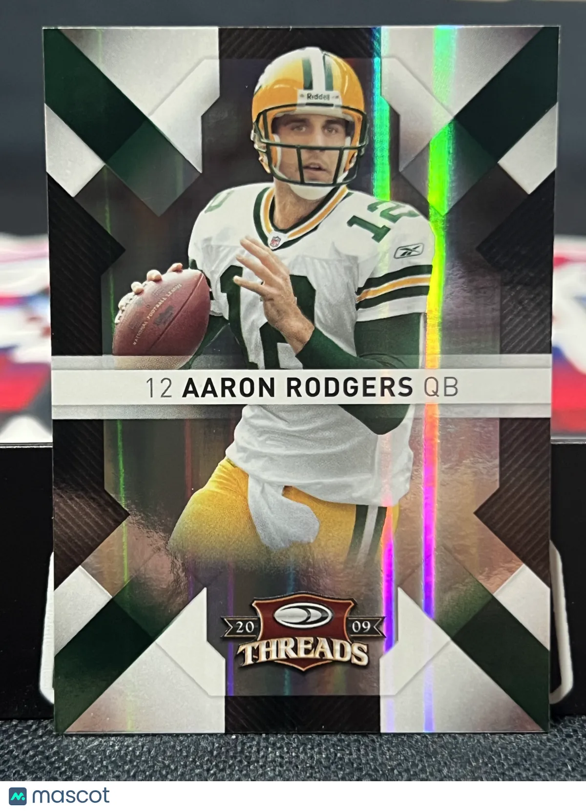 Product image for 2009 Donruss Threads Aaron Rodgers /100