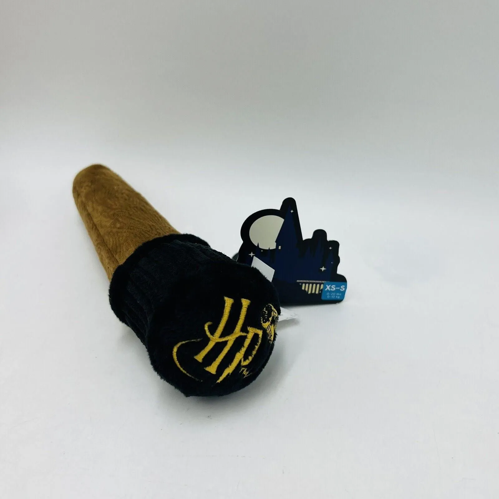 Product image for Bark Box XS-S Spellbinding Wand Harry Potter Crinkle Squeaker Brown New