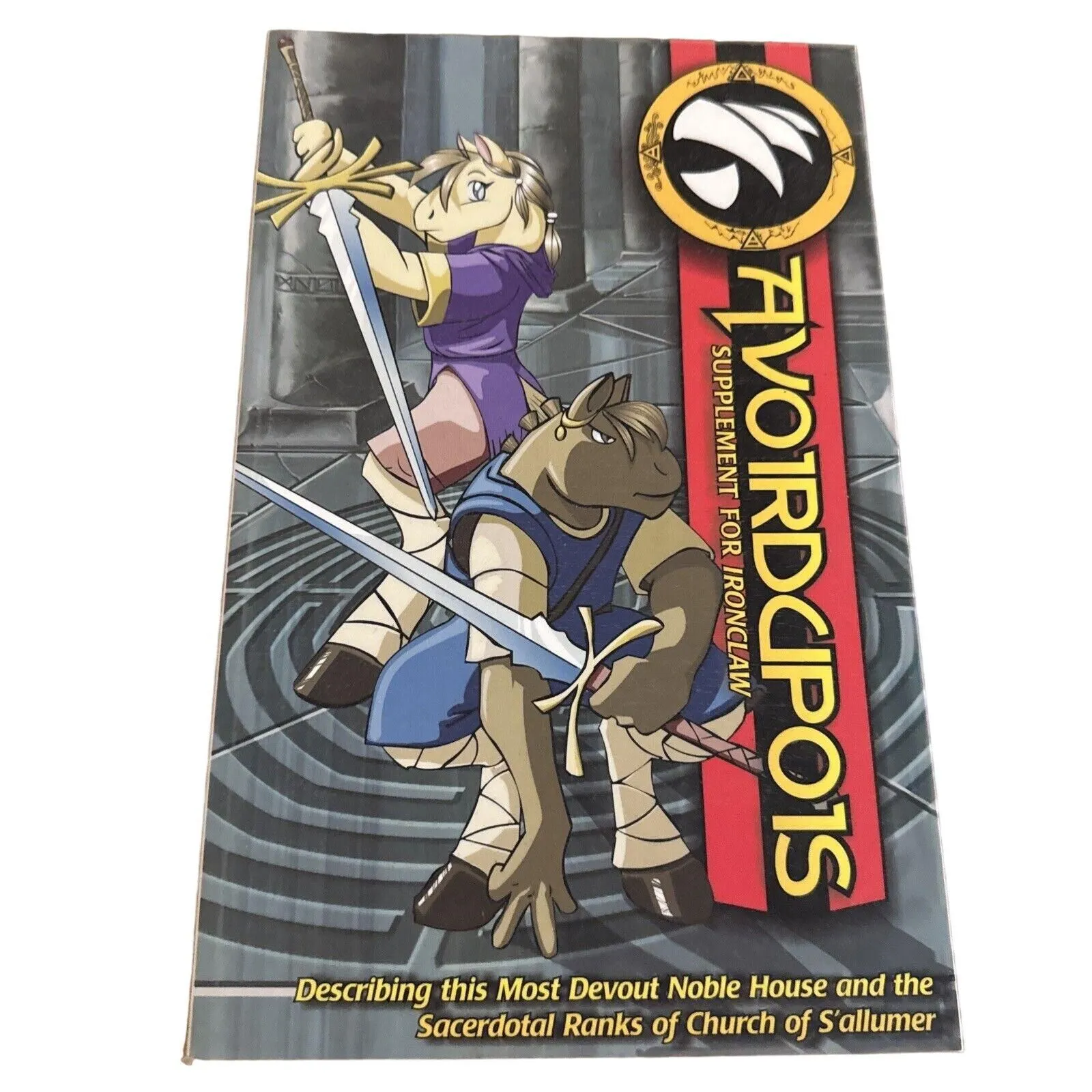 Product image for Avoirdupois - Supplement For Ironclaw (2001 RPG Supplement) Sanguine Production