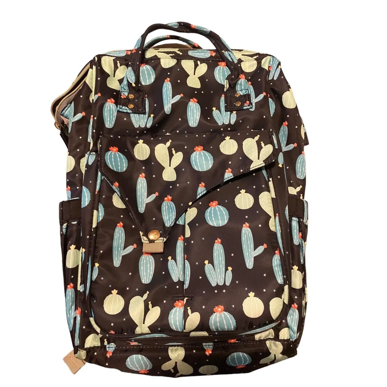 Cactus Backpack Computer Bag Excellent Condition College Black Green   Whatnot: Shop, Sell, Connect