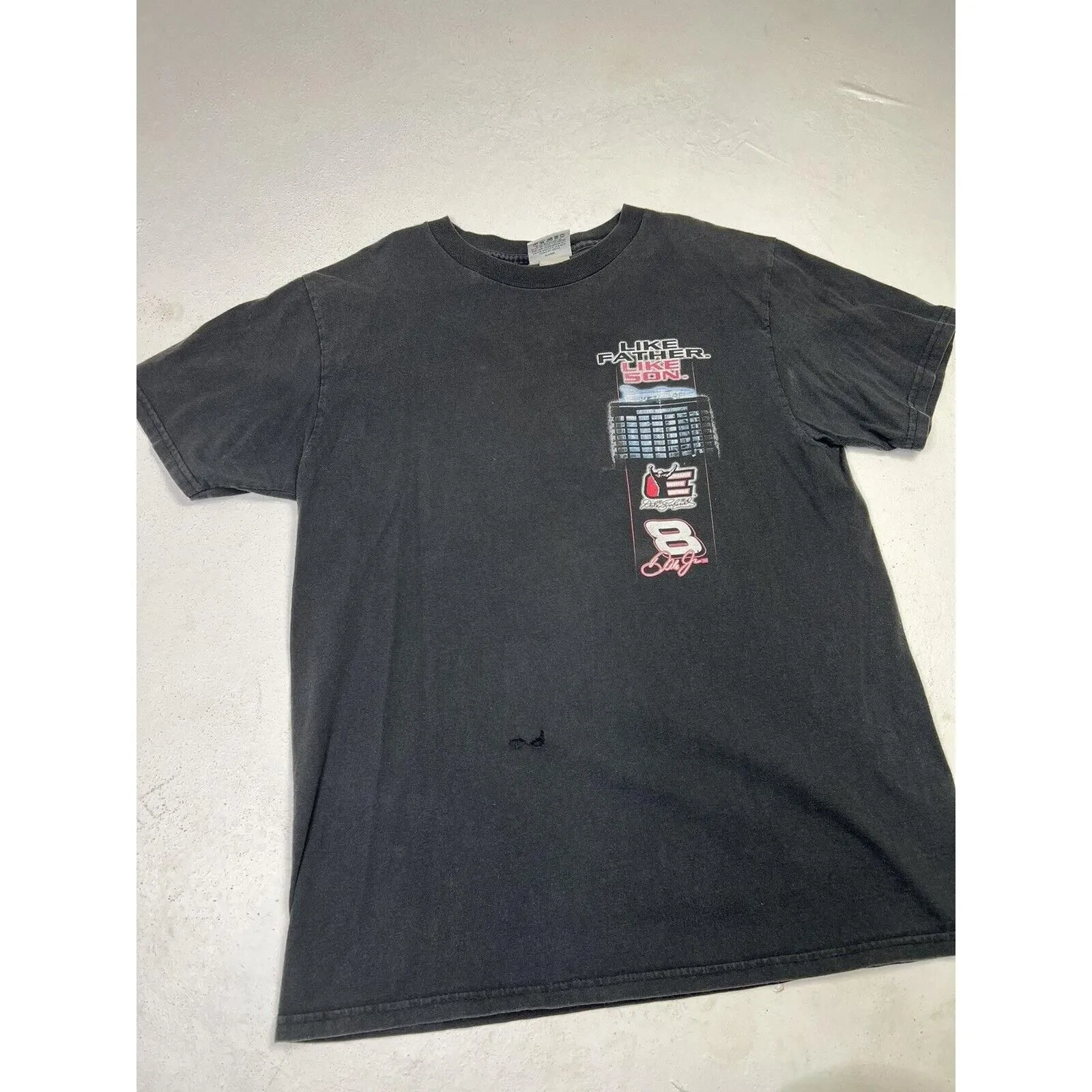 Product image for Dale Earnhardt “Like Father Like Son” Winners Circle Size Large NASCAR Tshirt