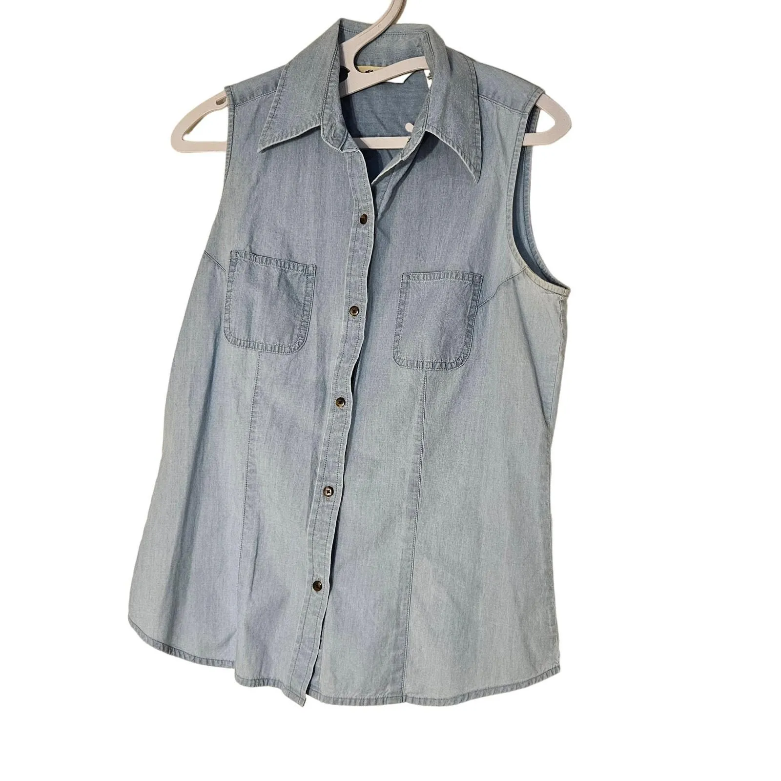 Product image for Eddie Bauar Tall Medium Denim Tank Top