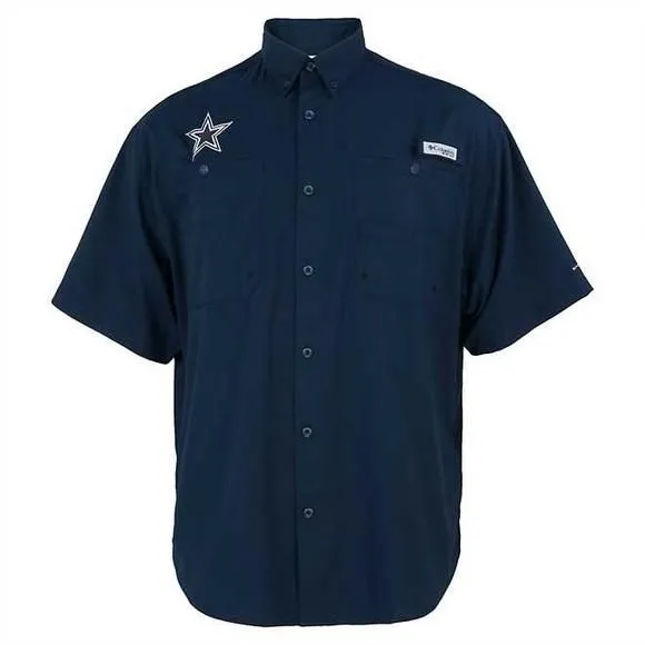 Product image for Columbia || Dallas Cowboys Fishing Shirt