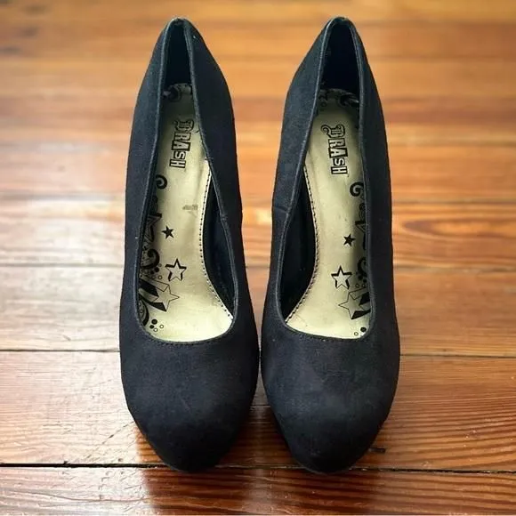 Product image for Vintage 2000s Trash faux suede heels 8.5