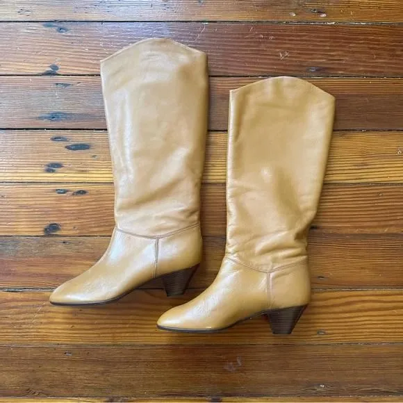 Product image for Vintage early 80s Italian Calzaturificio di Varese leather boots w original box
