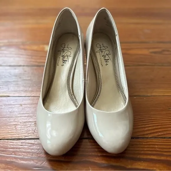 Product image for LifeStride Parigi pumps in Taupe Glory 6.5M w orig box