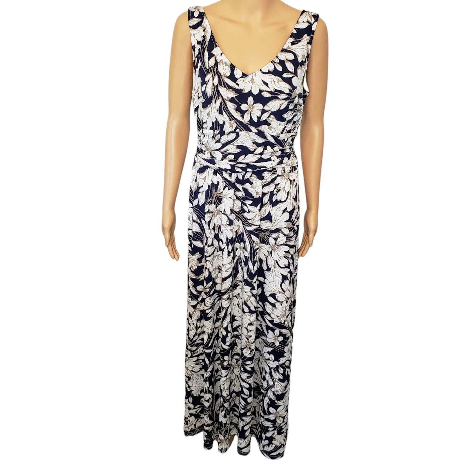 chinese dress ladies London Times Women's Racer Tank Maxi Dress at Amazon Women's Clothing store