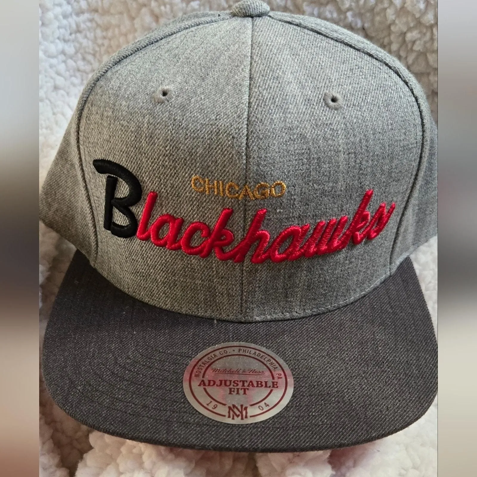 Product image for Mitchell and Ness Chicago Blackhawks hat