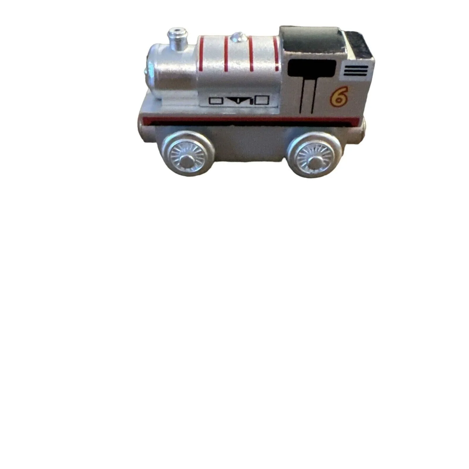 Product image for Silver Percy Thomas the Train 60 Year Limited Edition Wooden Railway Rare