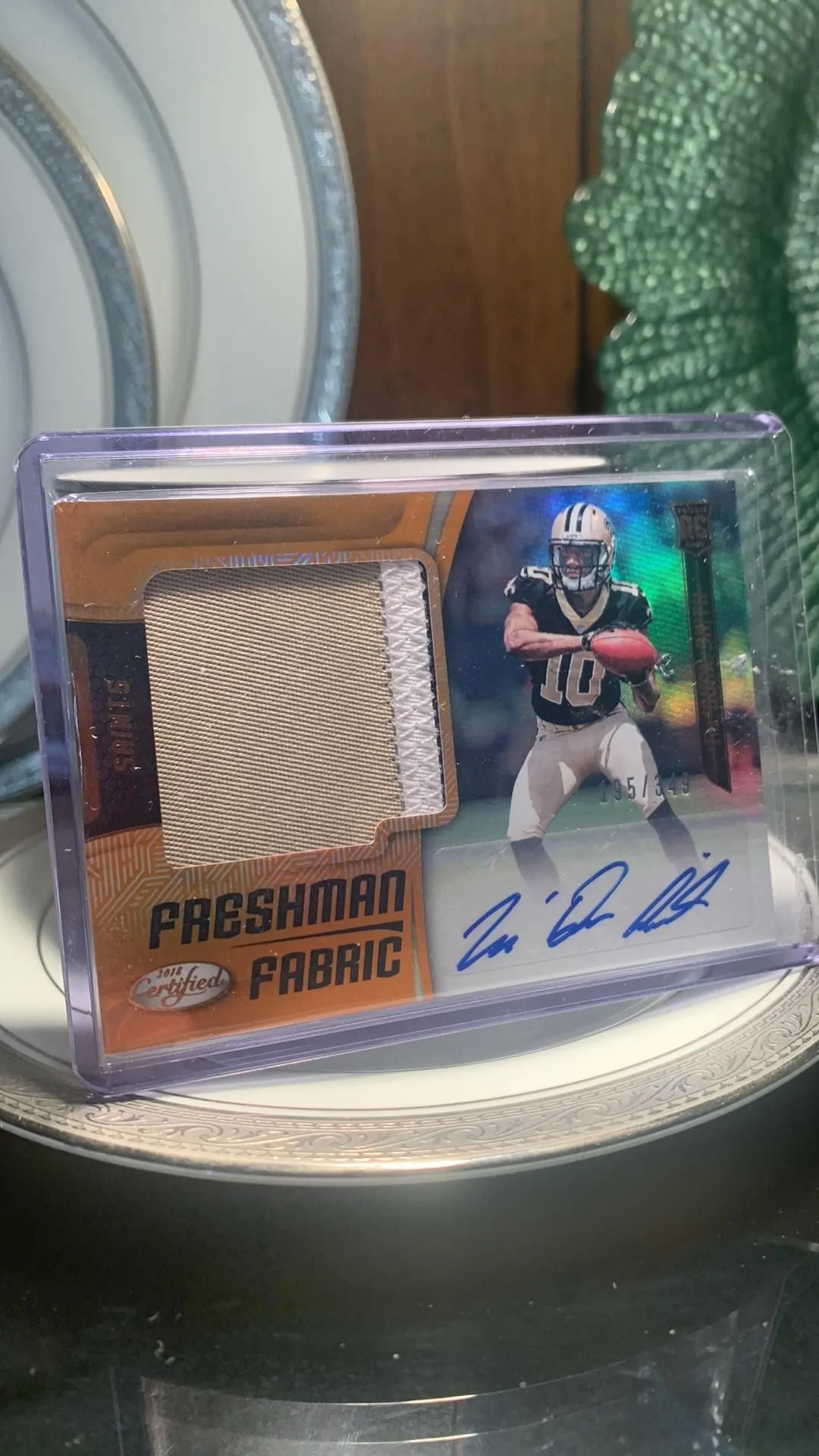 Product image for 🔥 2018 Panini Certified Tre'Quan Smith Freshman Fabric Rookie RPA /349