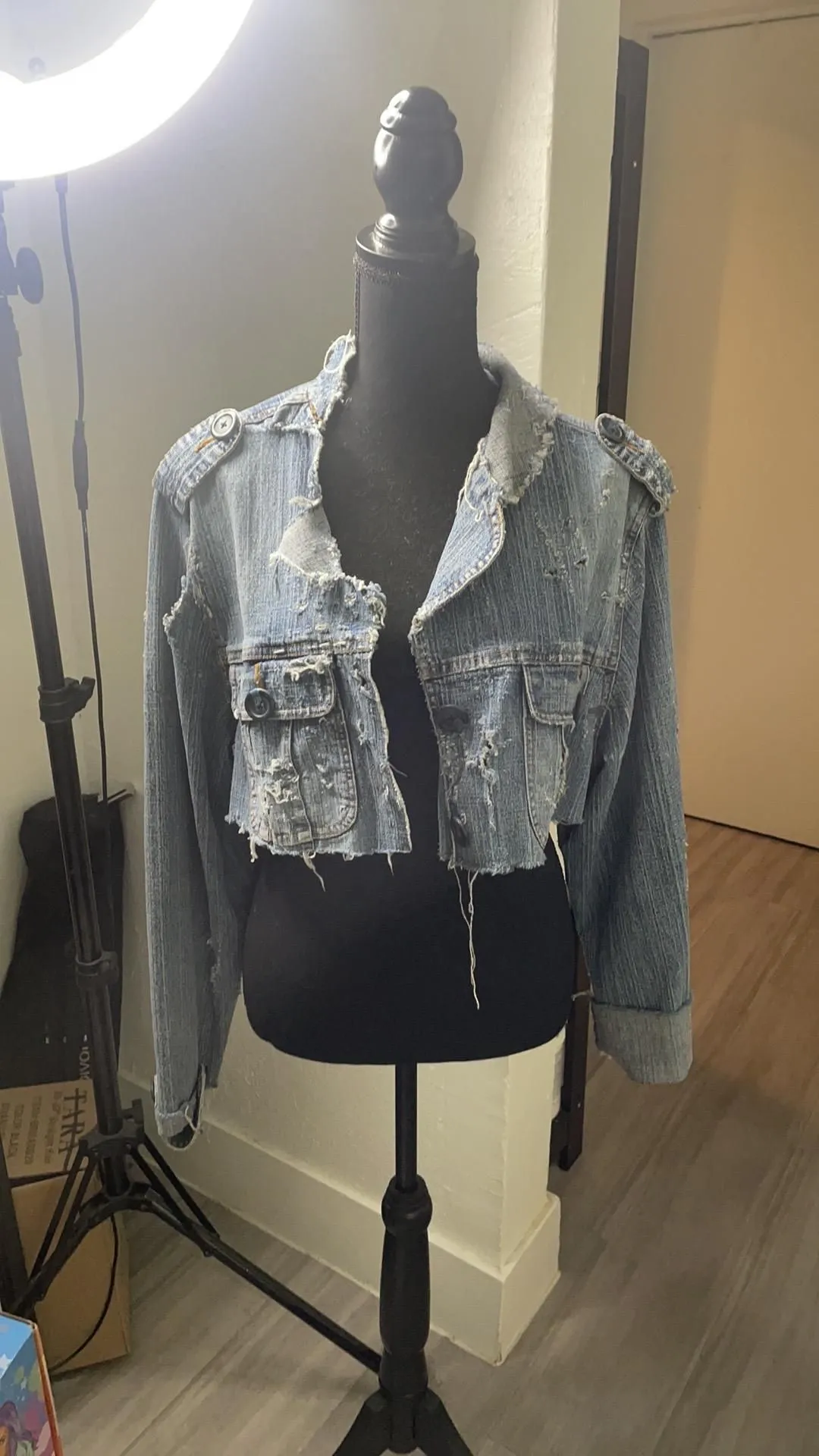 Product image for Led Zeppelin Distressed Denim 