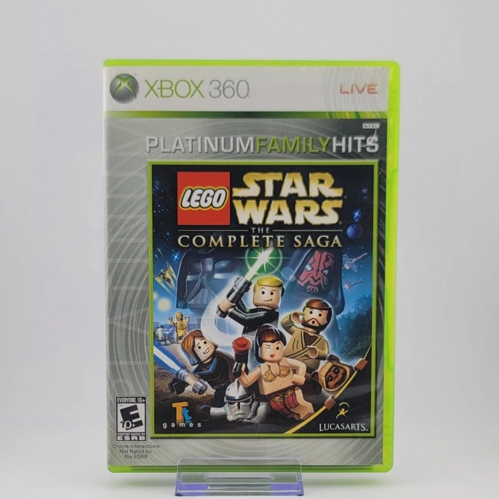 Product image for LEGO Star Wars Complete Saga Platinum Hits for Xbox 360