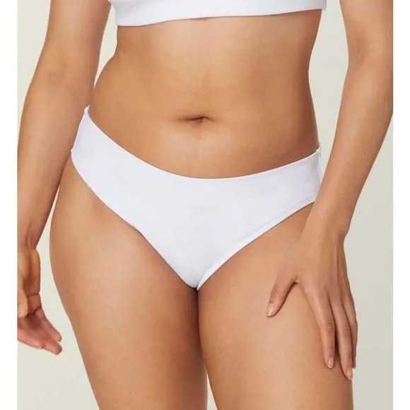 Product image for Andie white The Bikini Bottom size L