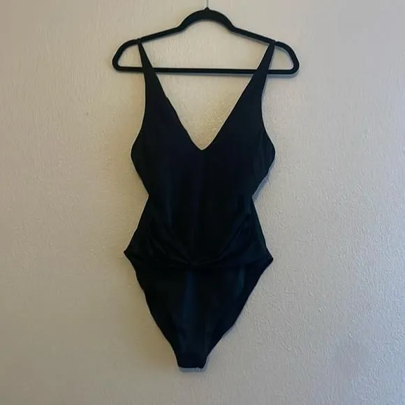 Product image for Andie sample black one piece swimsuit size S