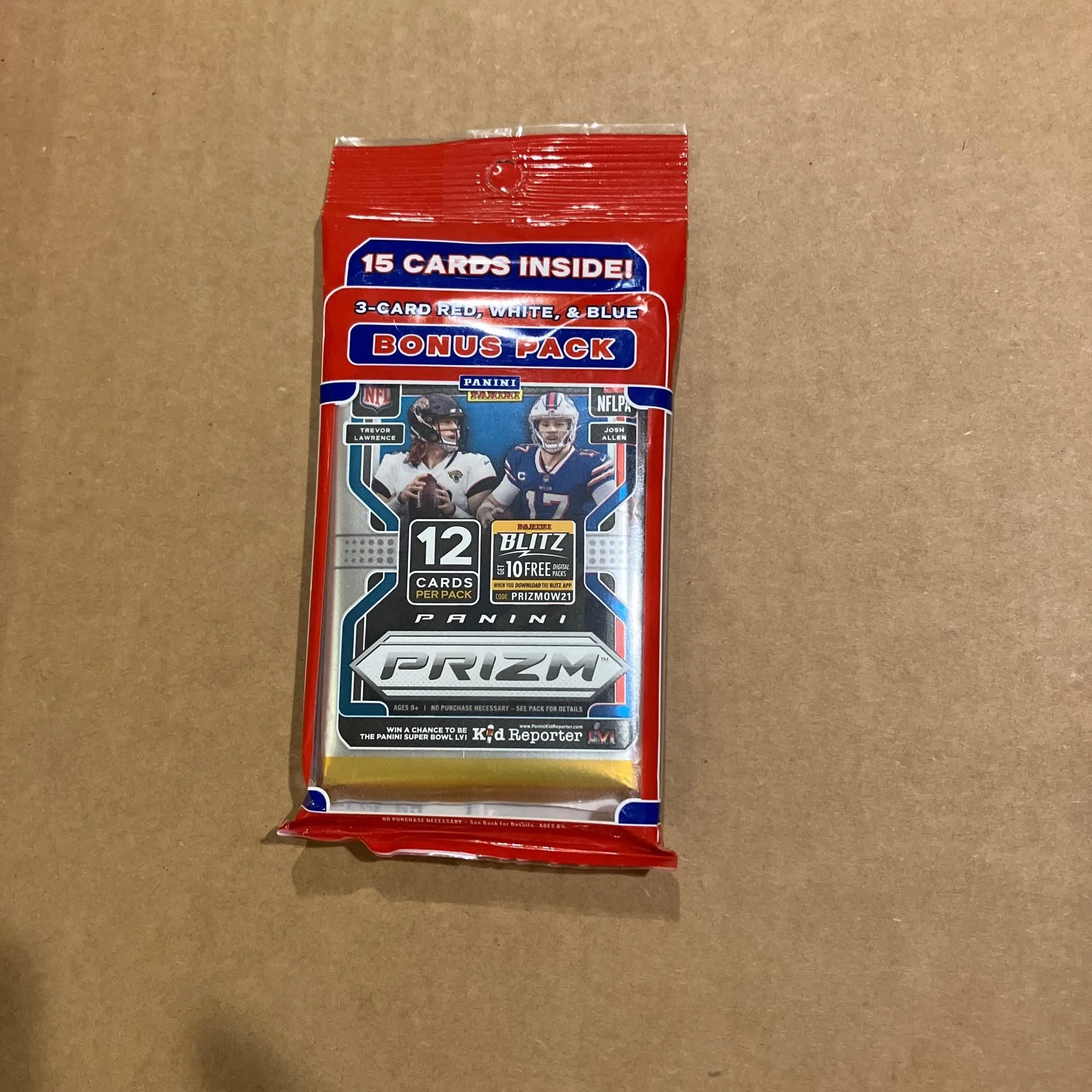 Product image for 2021 Panini Prizm Football Cello Multi Pack