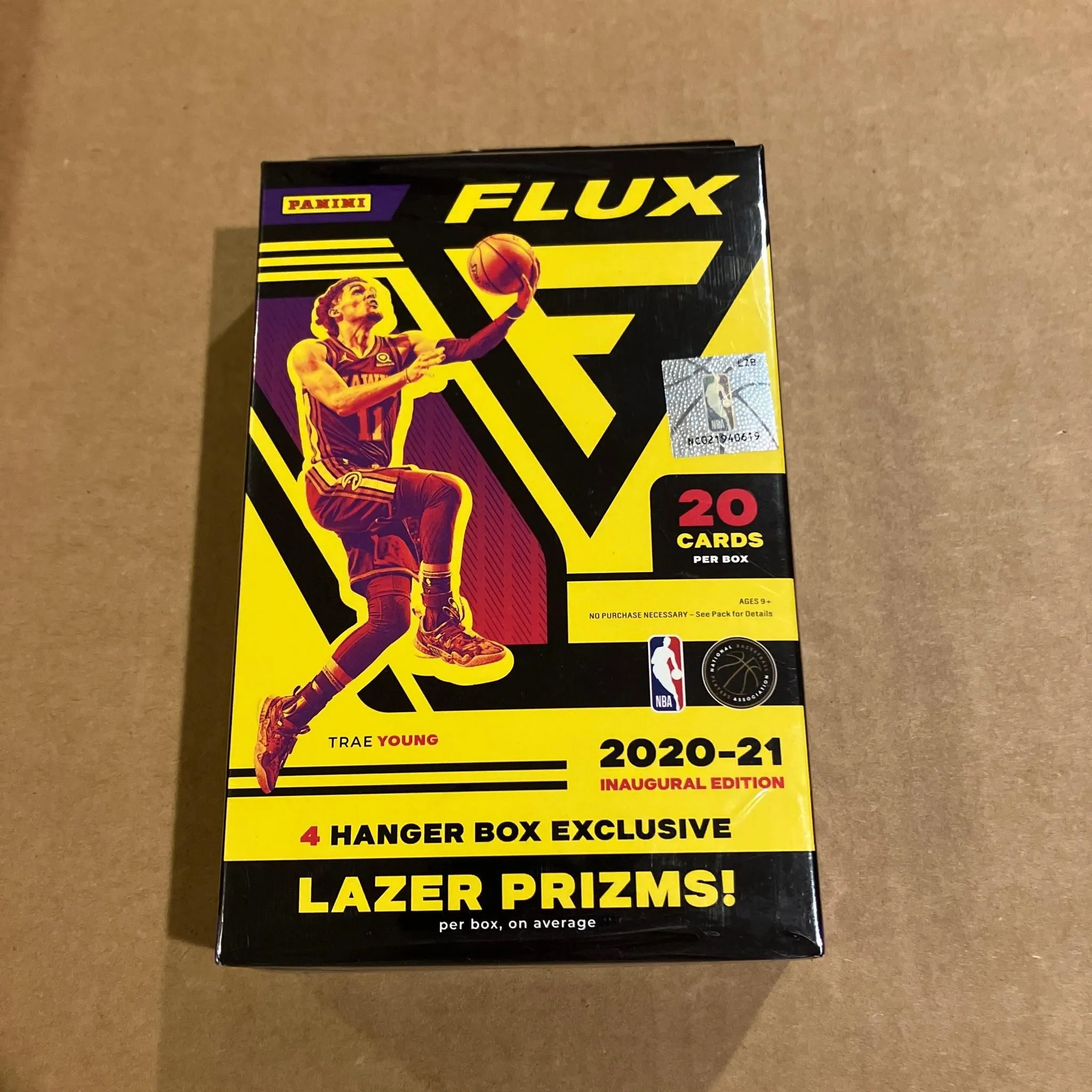 Product image for 2020-21 Panini Flux Basketball Hanger Box (Lazer Prizms!)