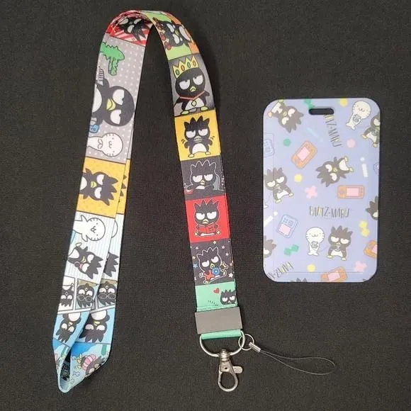 Product image for Badtz Maru ID Cardholder and Lanyard Set - 5th Design