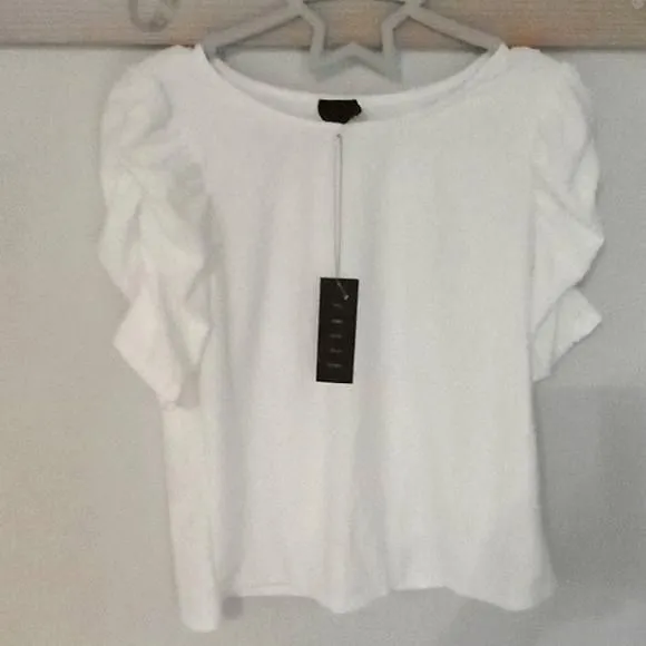 Product image for Polka dot textured top