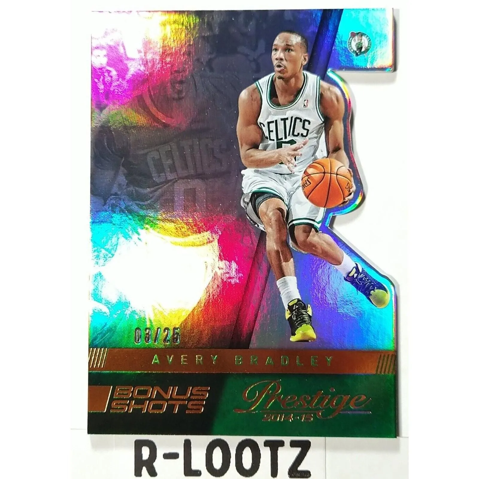 Product image for Avery Bradley 2014-15 Prestige Bonus Shots Orange Die Cut 03/25 SP Celtics