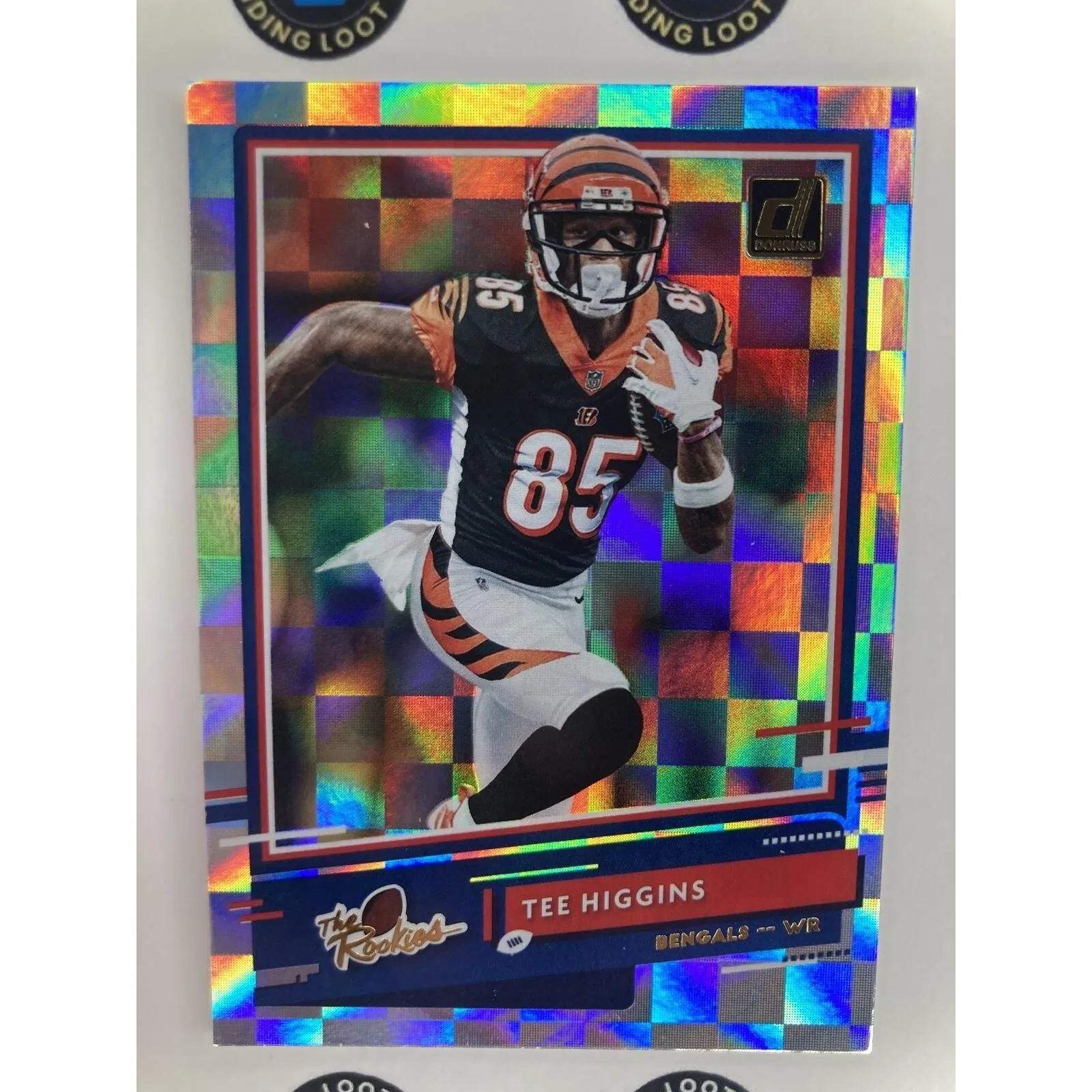 Product image for 2020 Donruss Optic The Roookies Tee Higgins #TR-TH Cincinnati Bengals