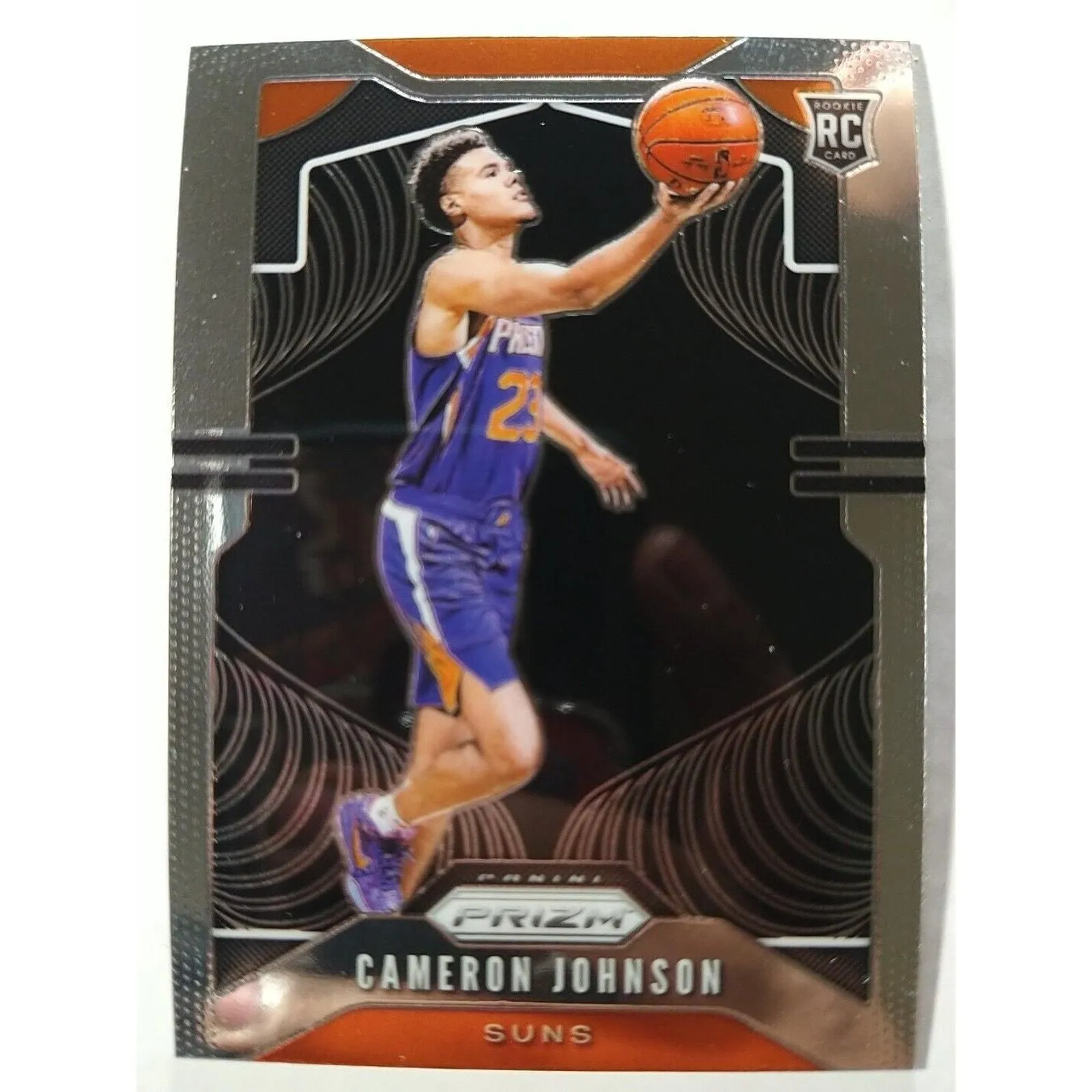 Product image for 2019-20 PANINI PRIZM CAMERON JOHNSON ROOKIE card #257 PHOENIX SUNS RC