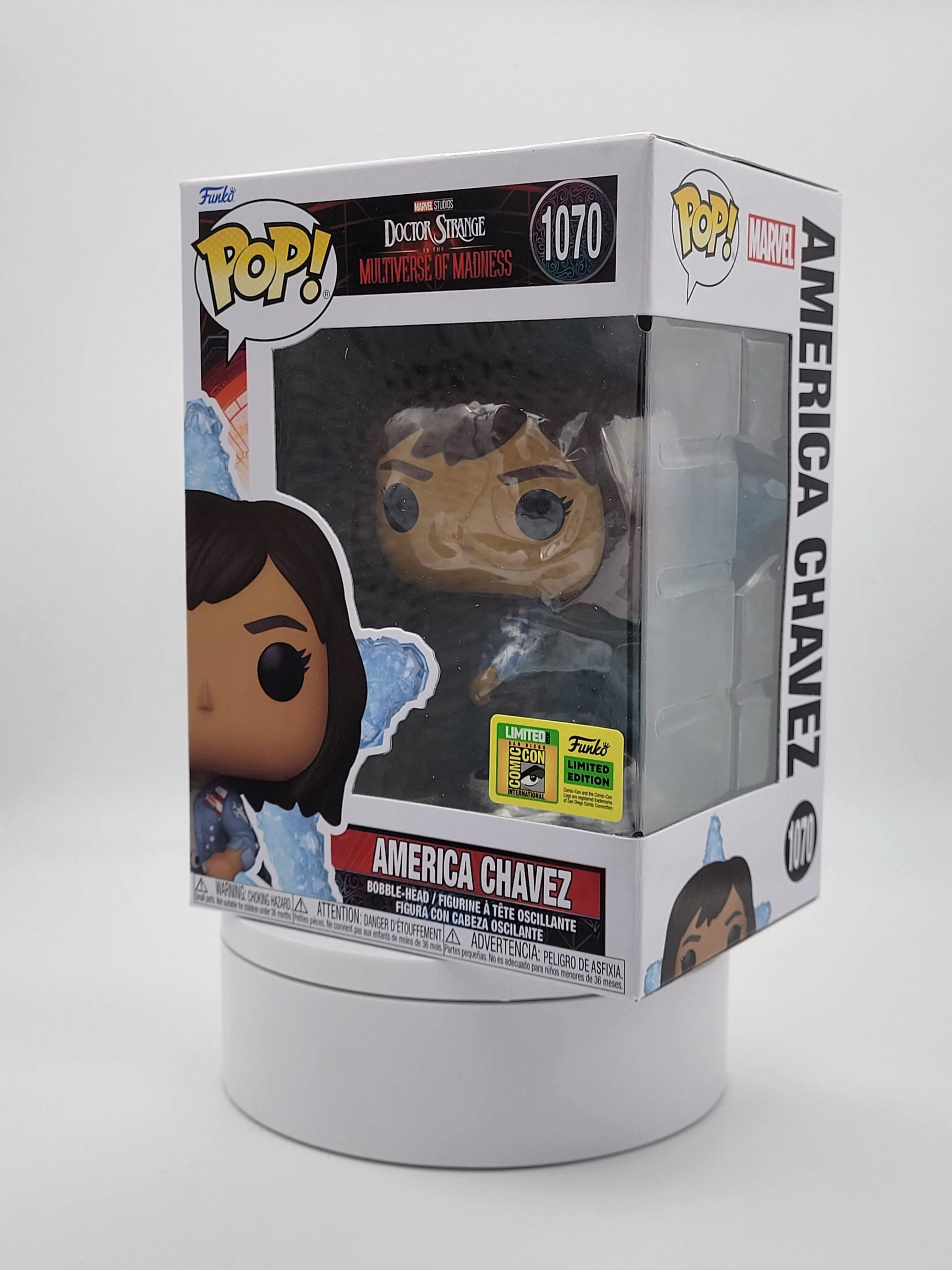 Product image for Doctor Strange and the Multiverse of Madness America Chavez 1070 SDCC 2022 Exclusive Funko Pop!