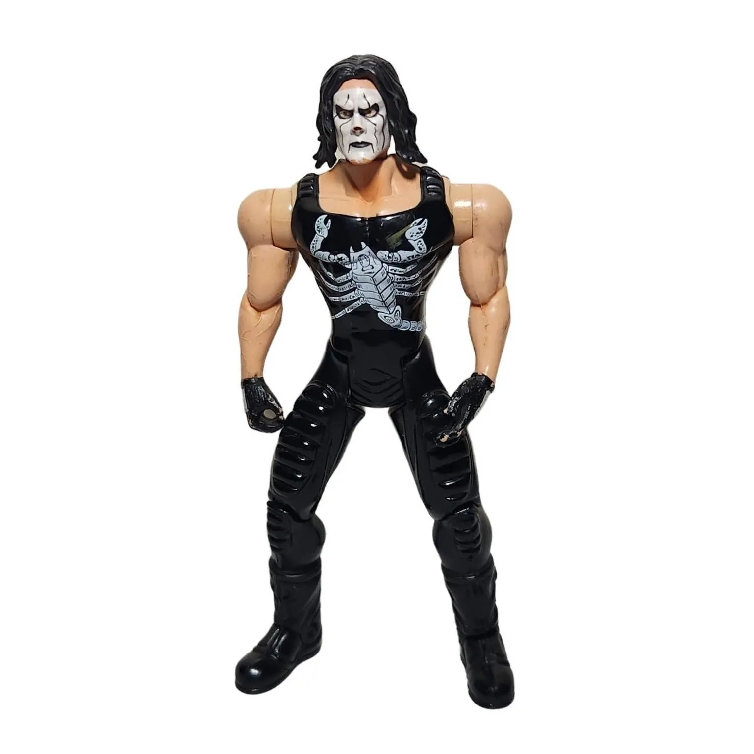Product image for WWE Sting Toy Biz Vintage 6" Wrestling Figure 1999 Pre-owned