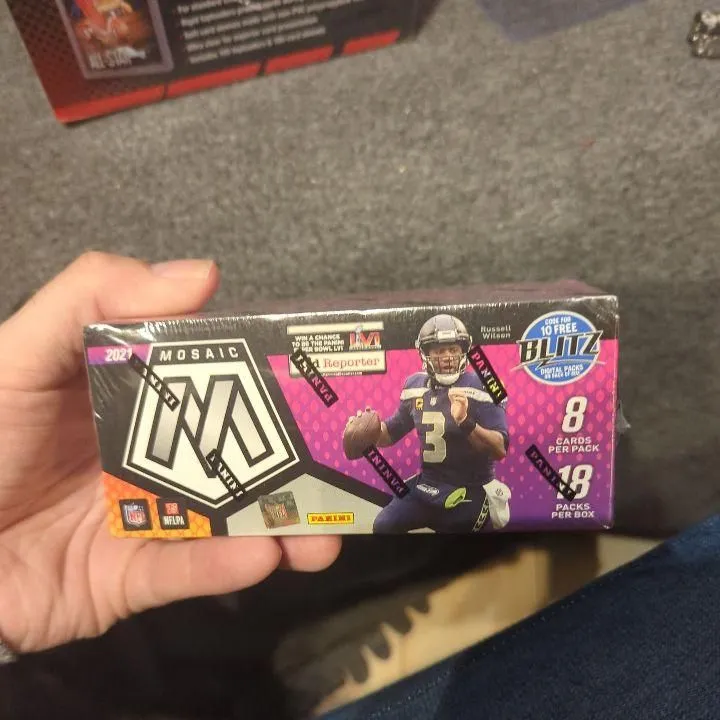 Product image for 2021 Panini Mosaic Football No Huddle Box