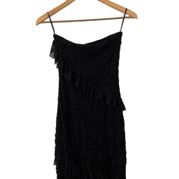 White Fox Boutique She's A Masterpiece Lace Strapless Maxi Dress  Whatnot:  Shop, Sell, Connect