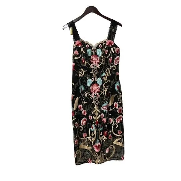 sachin and babi light blue dress ✨ Bronx & Banco Agata Floral Embroidered Lace Midi Dress · Whatnot: Shop,  Sell, Connect