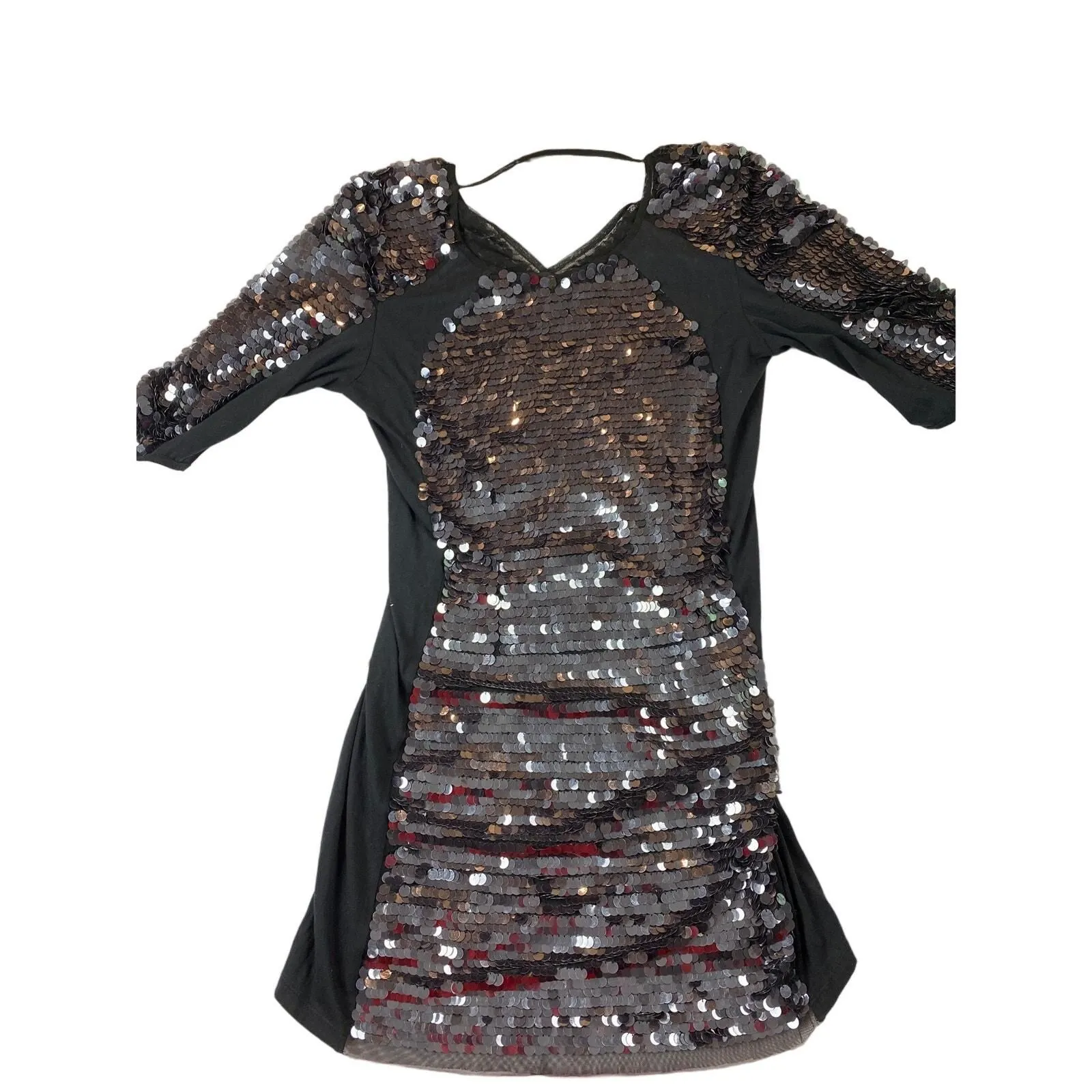 green formal dresses short Metallic-Lace Short A-Line Homecoming Dress CL9245 Emerald / XSmall