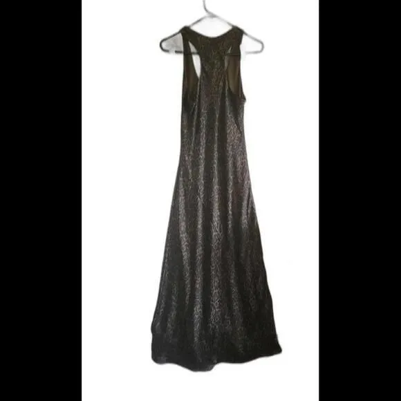 BANANA REPUBLIC Sleeveless Bias Cut Maxi dress Leopard Print Size 4   Whatnot: Shop, Sell, Connect