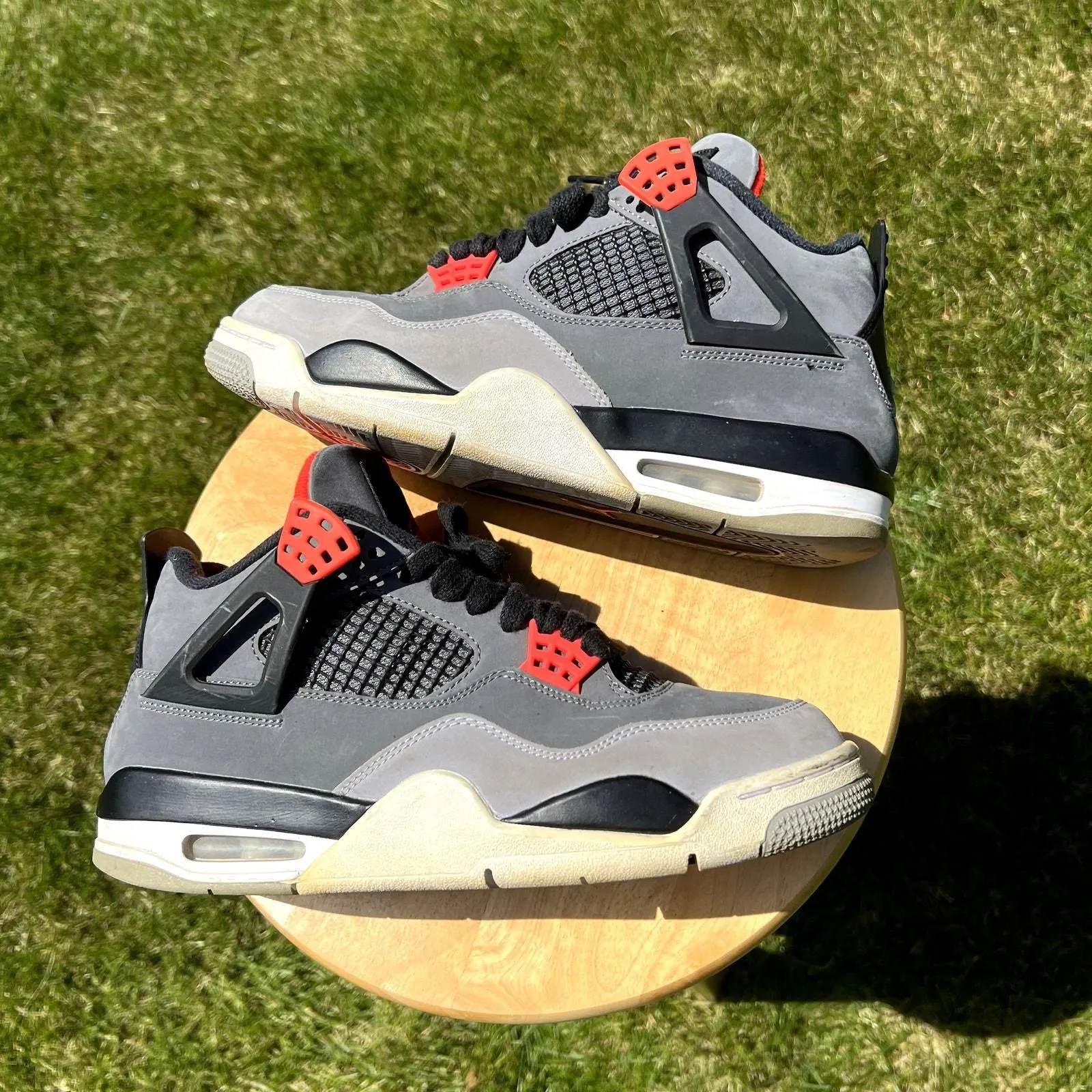 Product image for Air Jordan 4 Retro Infrared Men's Shoes 9 Men's Ships Now
