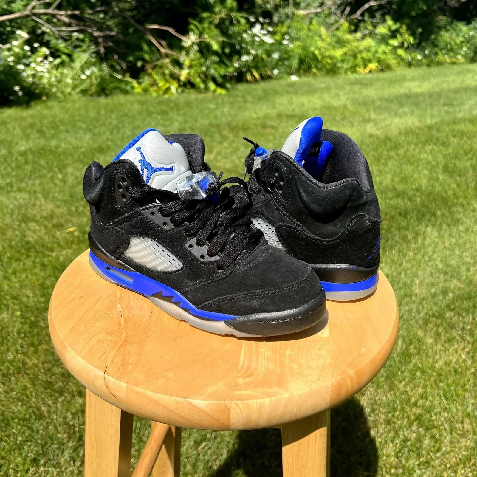 Product image for Air Jordan 5 Retro GS 'Racer Blue Youth Shoes 4 Men's Ships Now