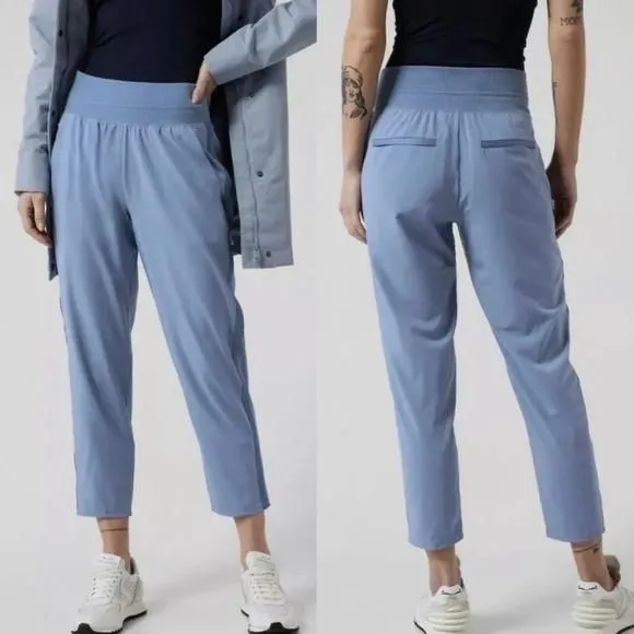 Product image for ATHLETA Nolita Slim Tapered‎ Crop Workout Athleisure Activewear Outdoor Pant NWT